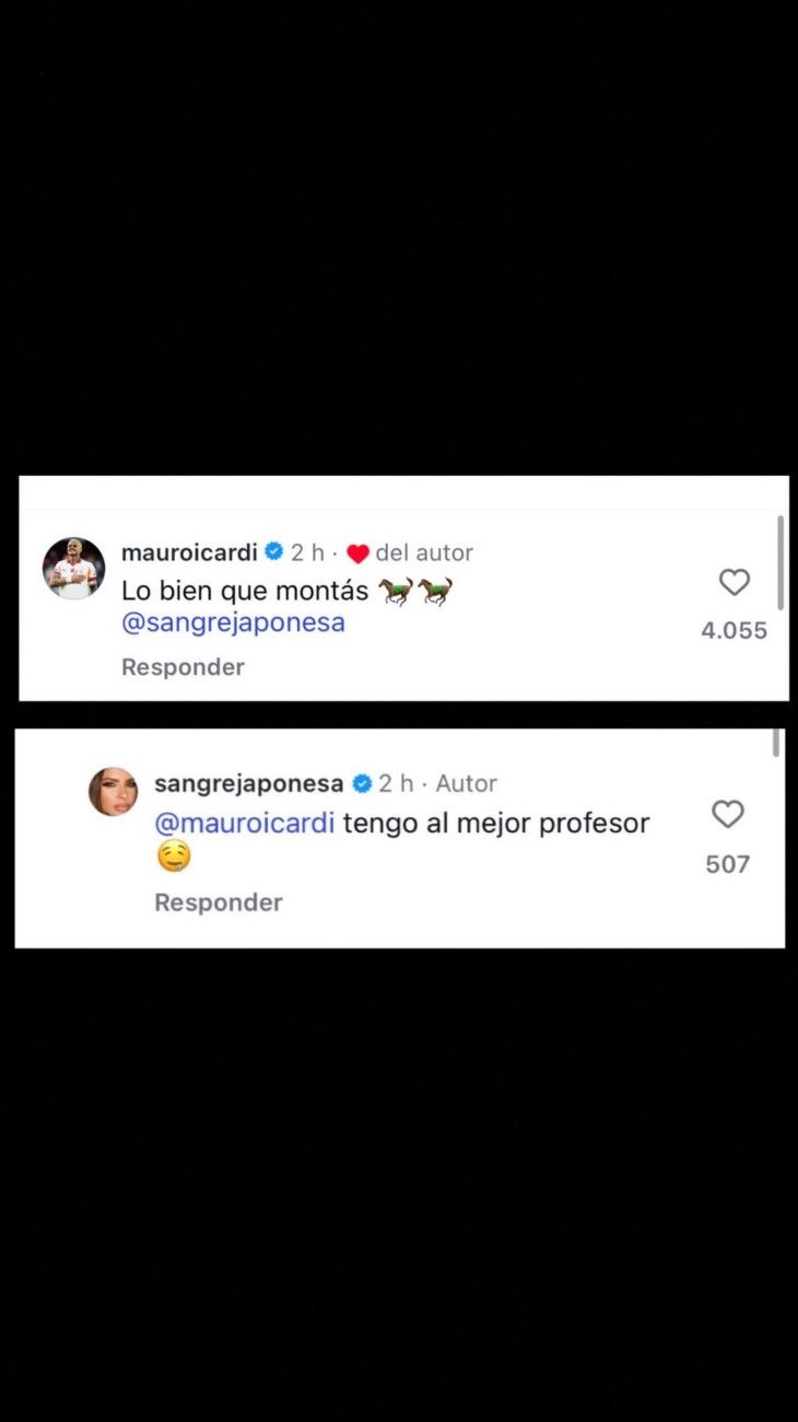 El intercambio de Mauro Icardi y La China Suárez