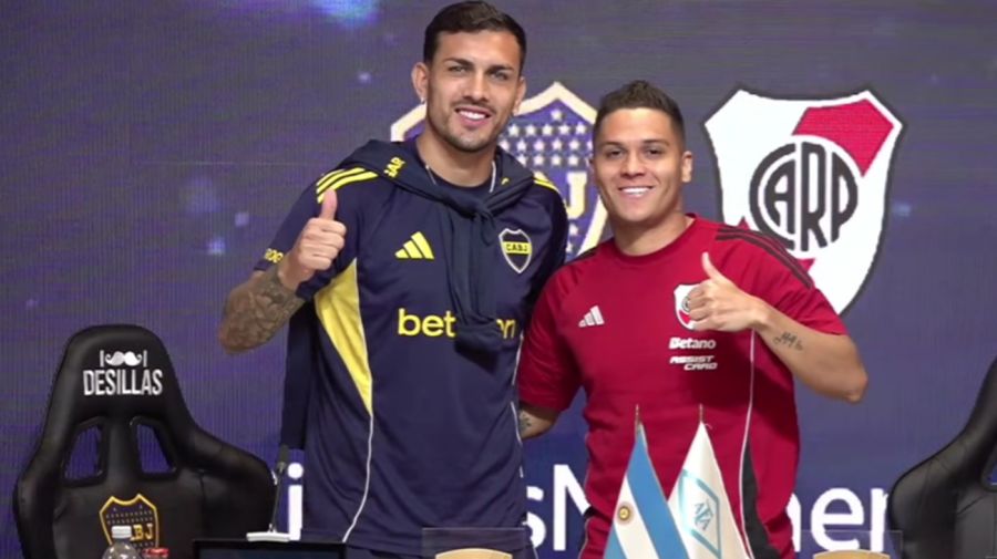 Leandro Paredes y Juanfer Quintero