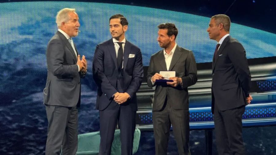 Lionel Messi en el American Business Forum