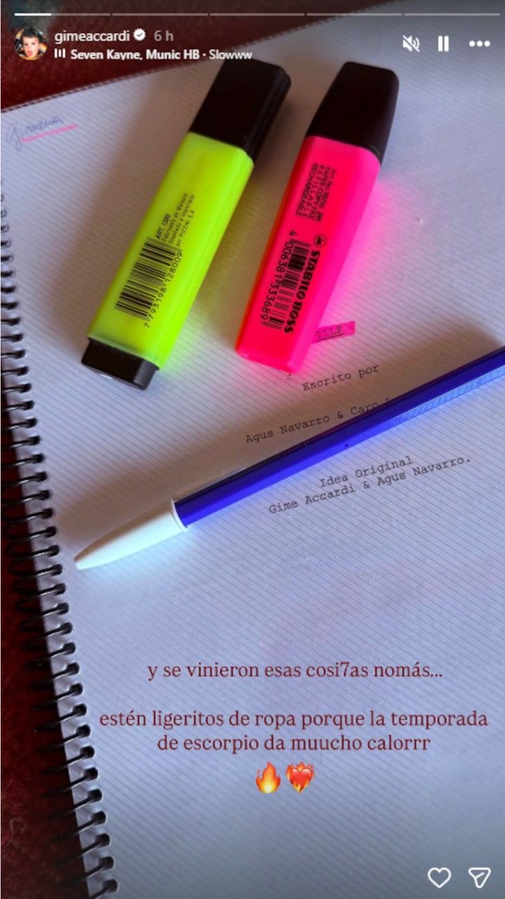 Los posteos de Gime Accardi