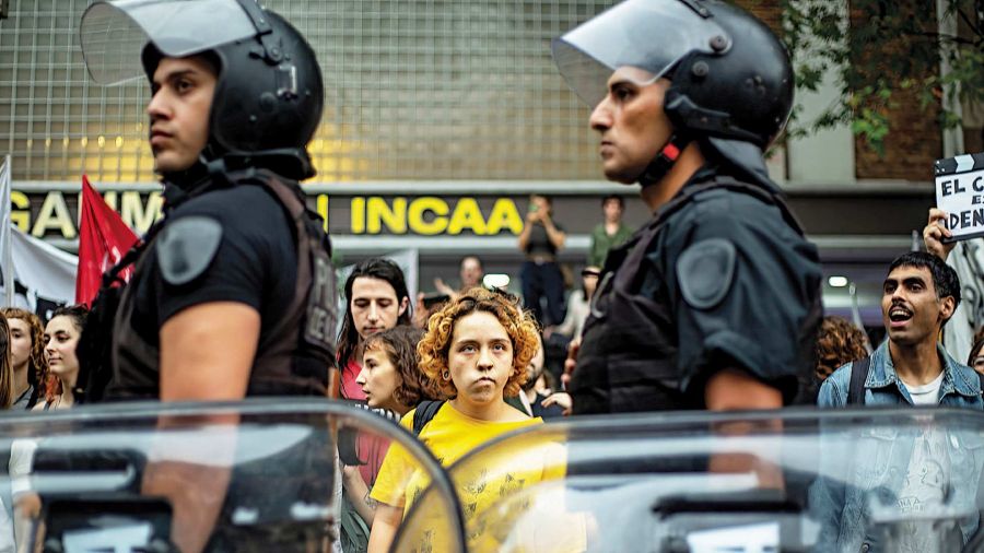 Protesta por el Incaa