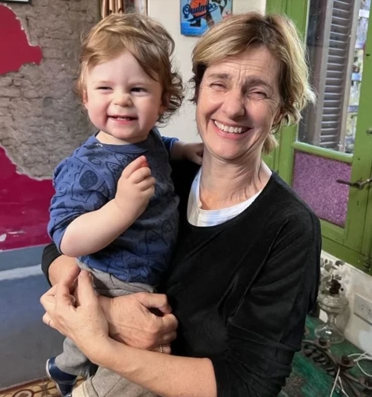 Silvia Kutika fue abuela por segunda vez