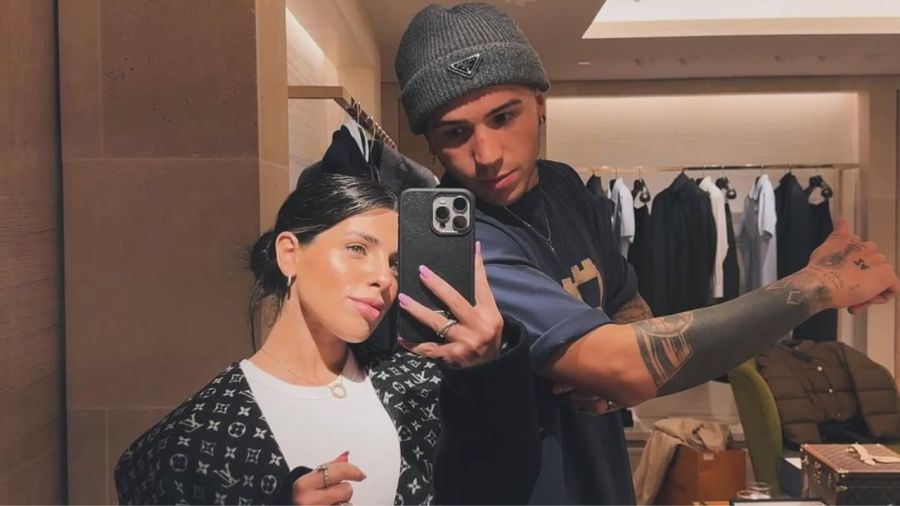 Valentina Cervantes y Enzo Fernández