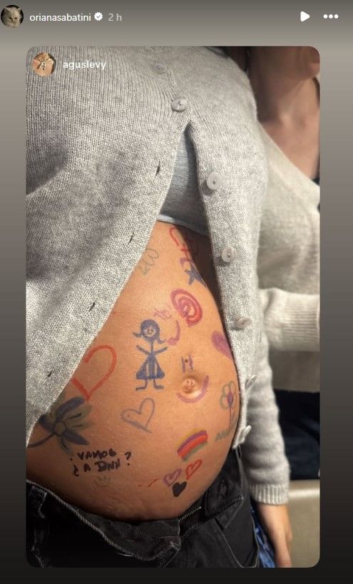 Baby shower Oriana Sabatini