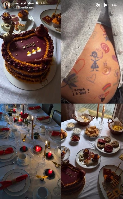 Baby shower Oriana Sabatini