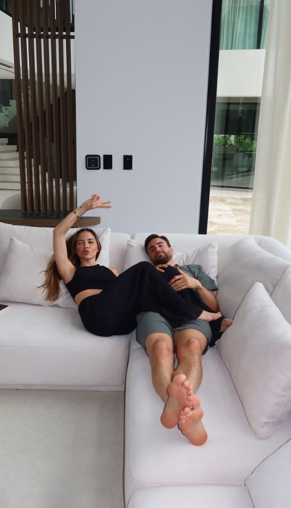 Caro Calvagni y Nicolás Tagliafico