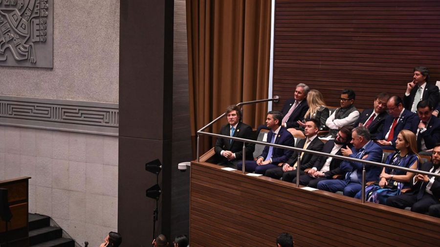 Milei en Bolivia 08112025