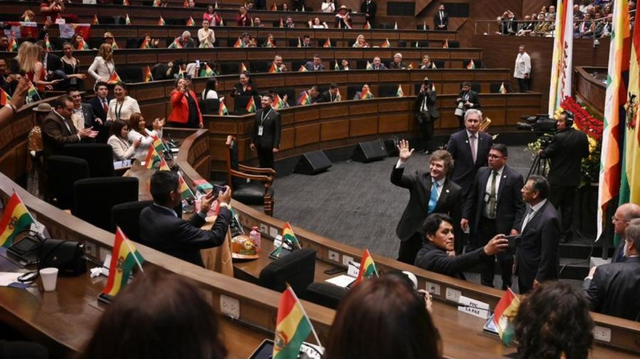 Milei en Bolivia 08112025