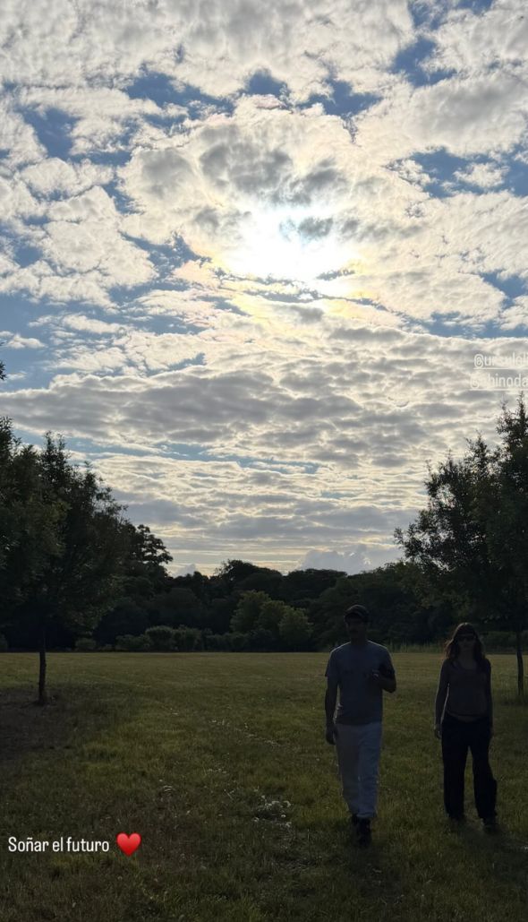 El Chino Darín y Úrsula Corberó