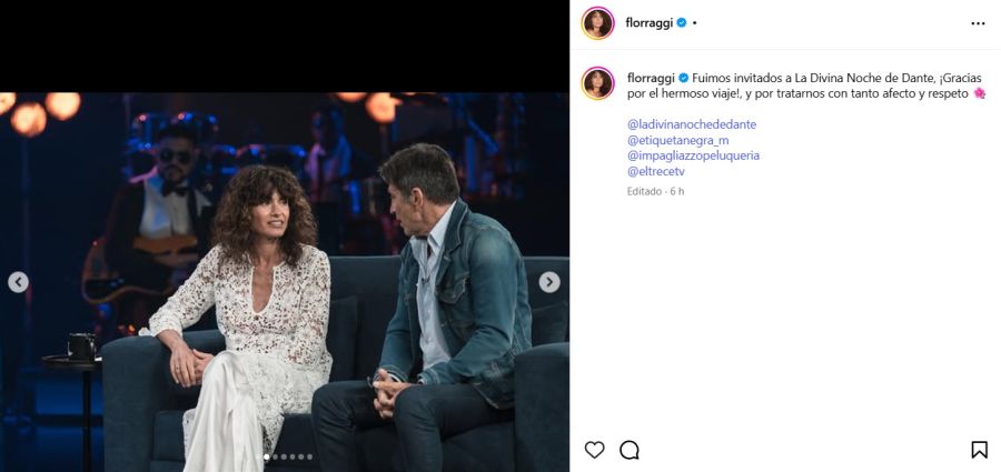 Florencia Raggi y Nicolás Repetto