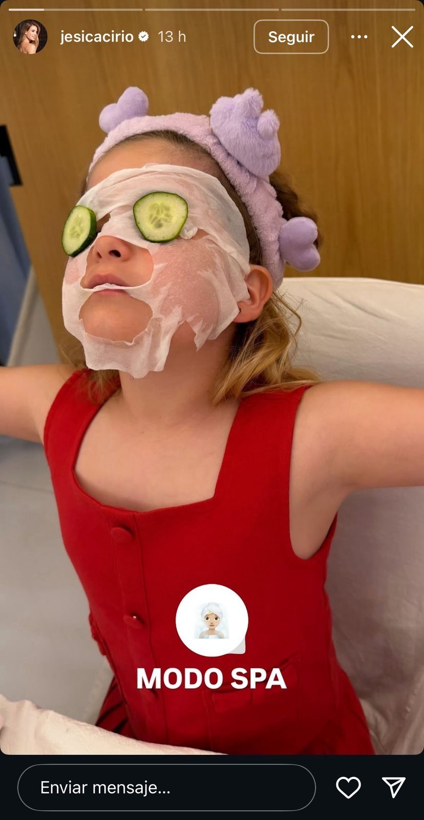 Jessica Cirio y su hija, Chloé