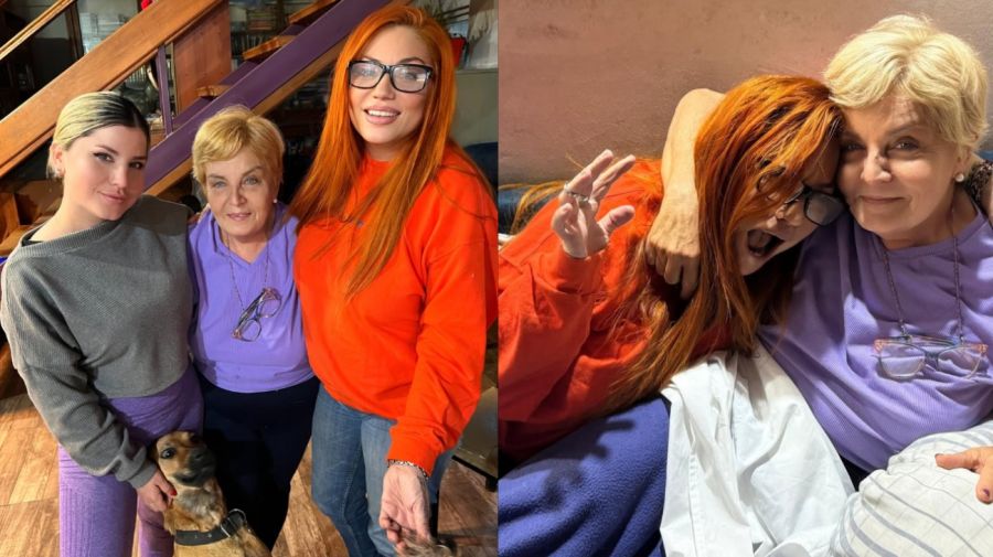 Lowrdez Fernández se reencontró con su familia