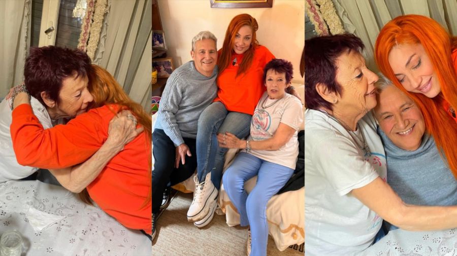 Lowrdez Fernández se reencontró con su familia