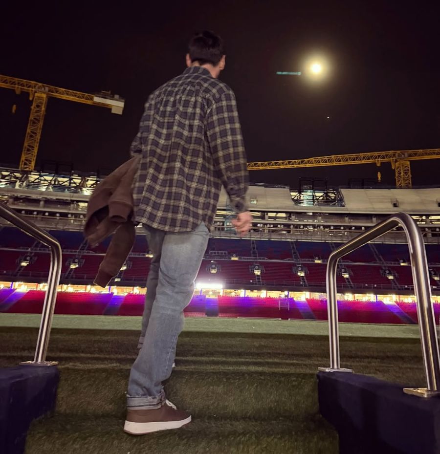 Lionel Messi en el nuevo Camp Nou