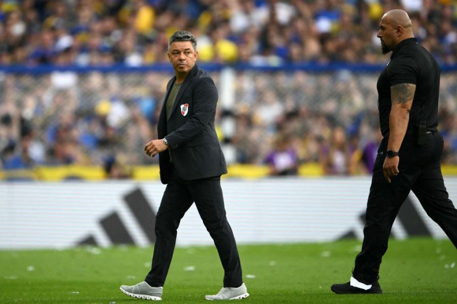 Marcelo Gallardo en La Bombonera