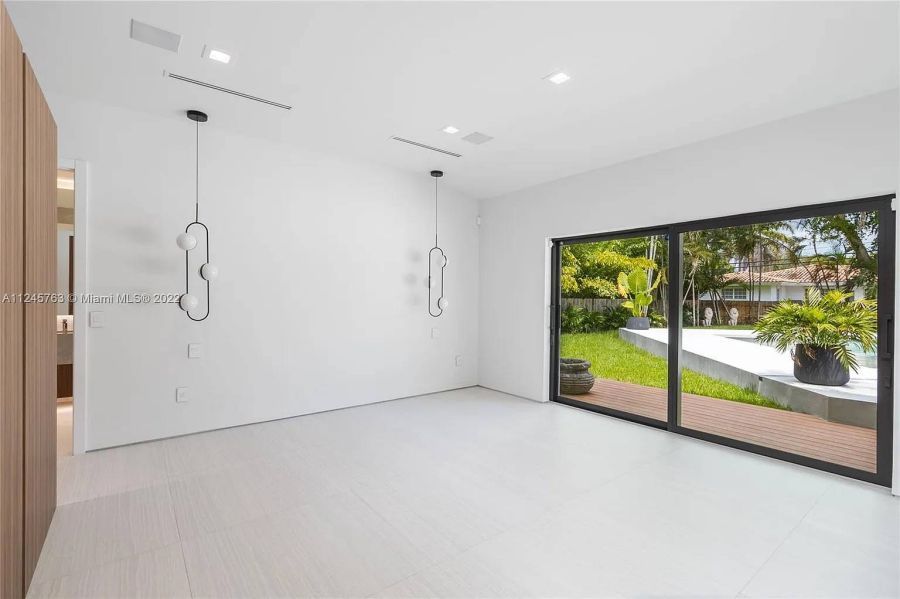 Casa de Rodrigo de Paul y Tini Stoessel en Miami