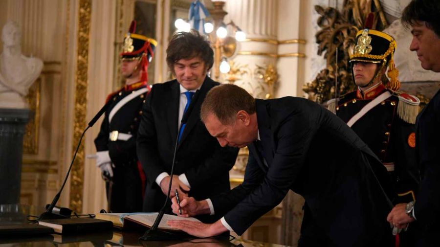 Jura de Diego Santilli como ministro del Interior 11112025