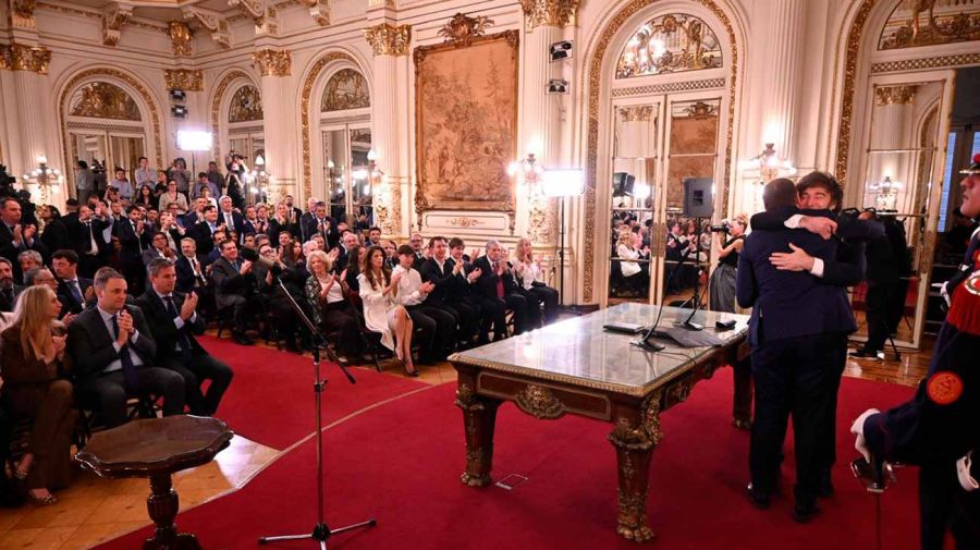 Jura de Diego Santilli como ministro del Interior 11112025