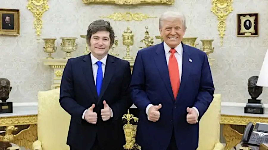 Milei y Trump 20251110
