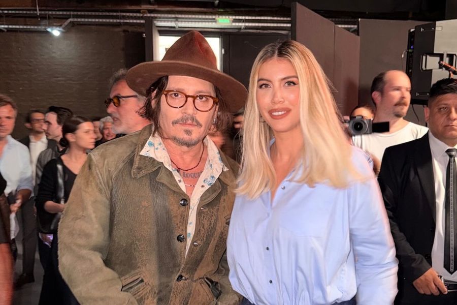 Wanda Nara y Jhonny Depp
