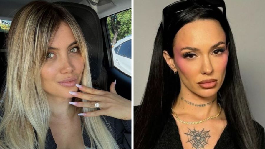 Wanda Nara y La Joaqui