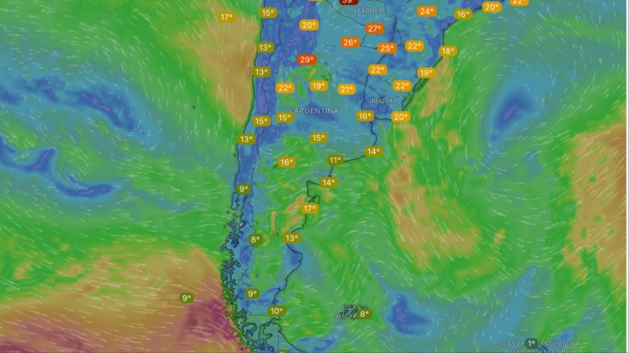 Clima miércoles 12 de noviembre