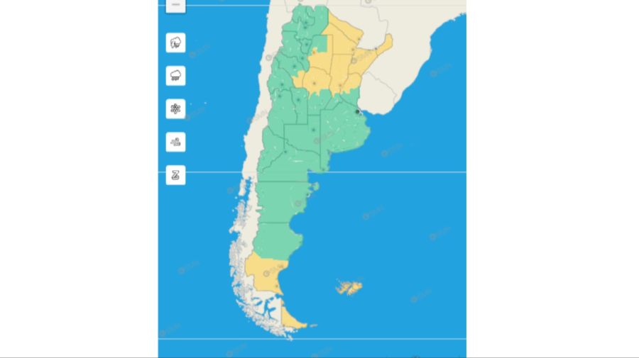 Clima miércoles 12 de noviembre