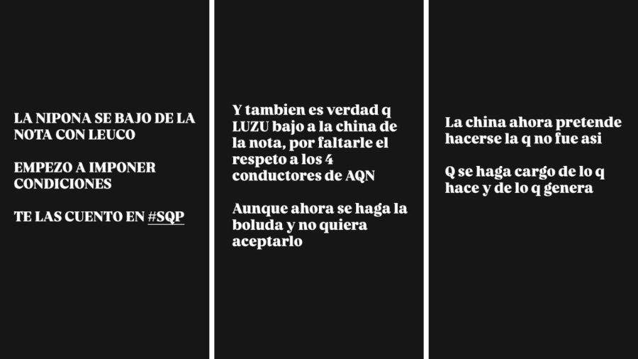 Diego Leuco, China Suárez