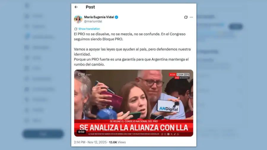 Posteo M. Eugenia Vidal 12112025