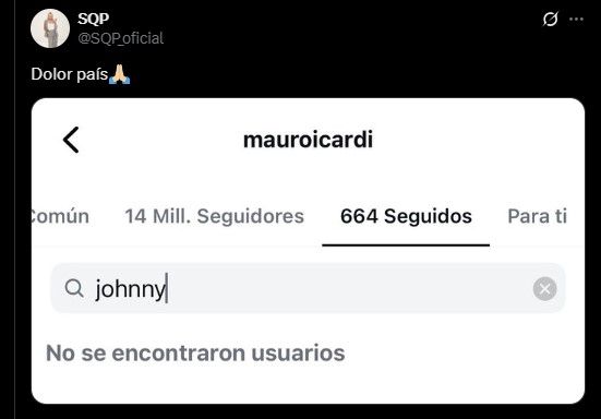 Posteos sobre Johnny Depp, Wanda Nara y Mauro Icardi