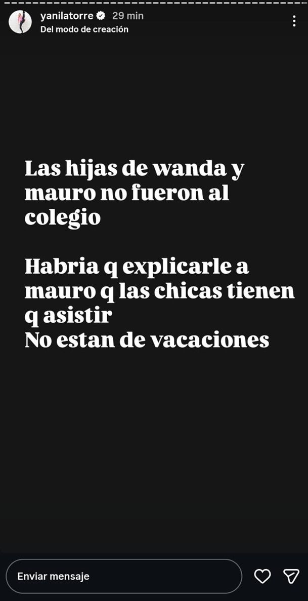 Yanina Latorre contra Mauro Icardi