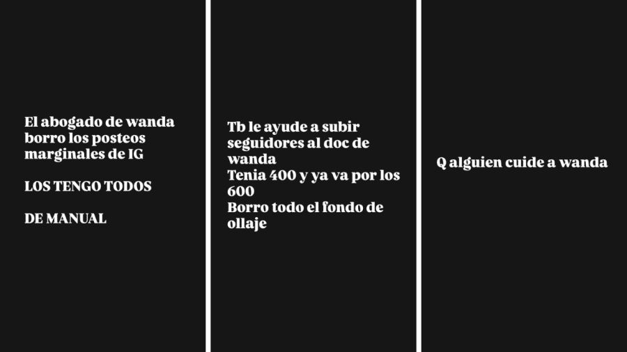 Yanina Latorre, Wanda Nara