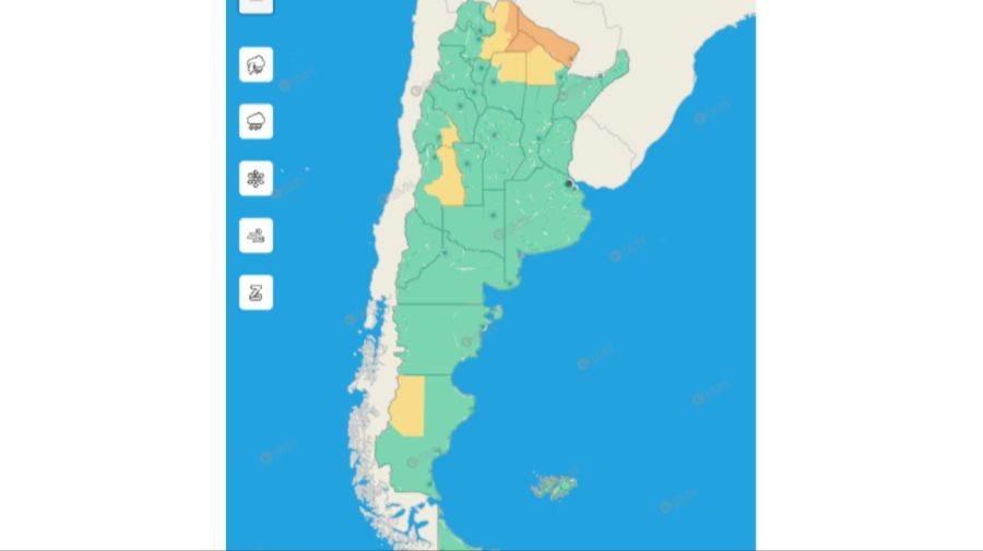 Clima jueves 13 de noviembre