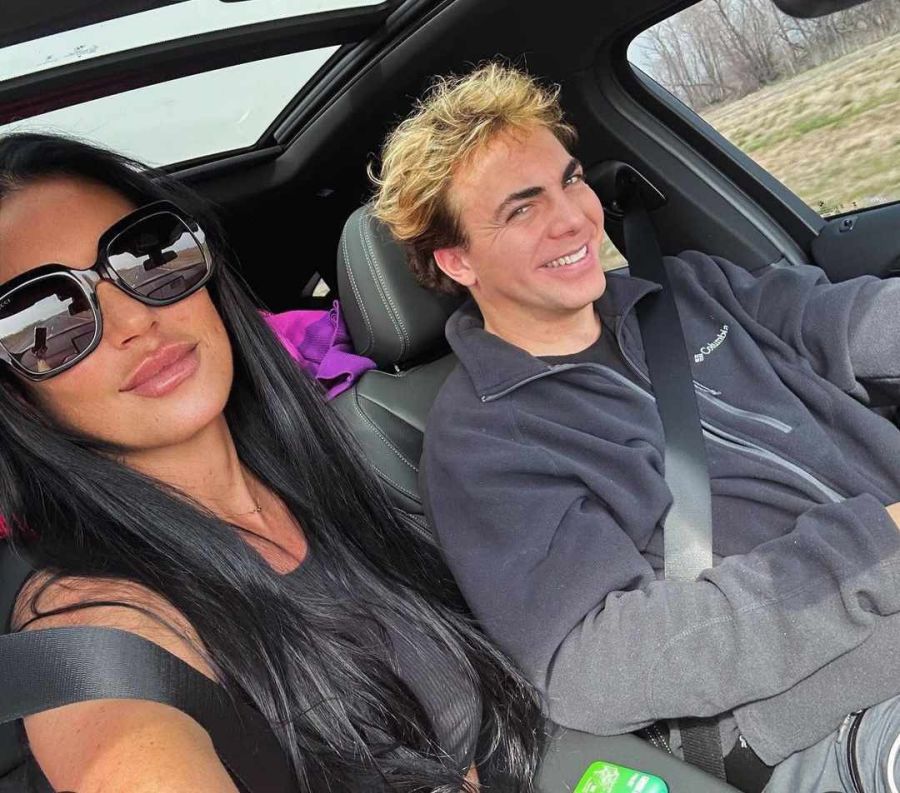 Cristian Castro y Mariela Sánchez