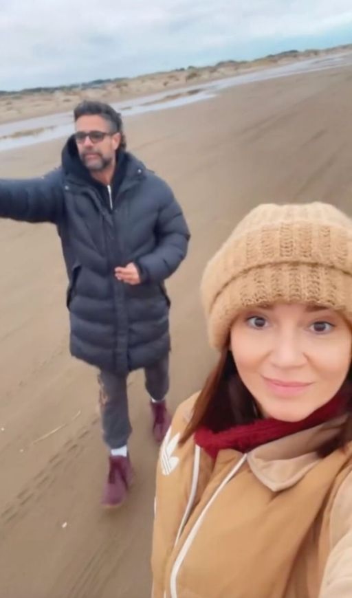 Griselda Siciliani y Luciano Castro