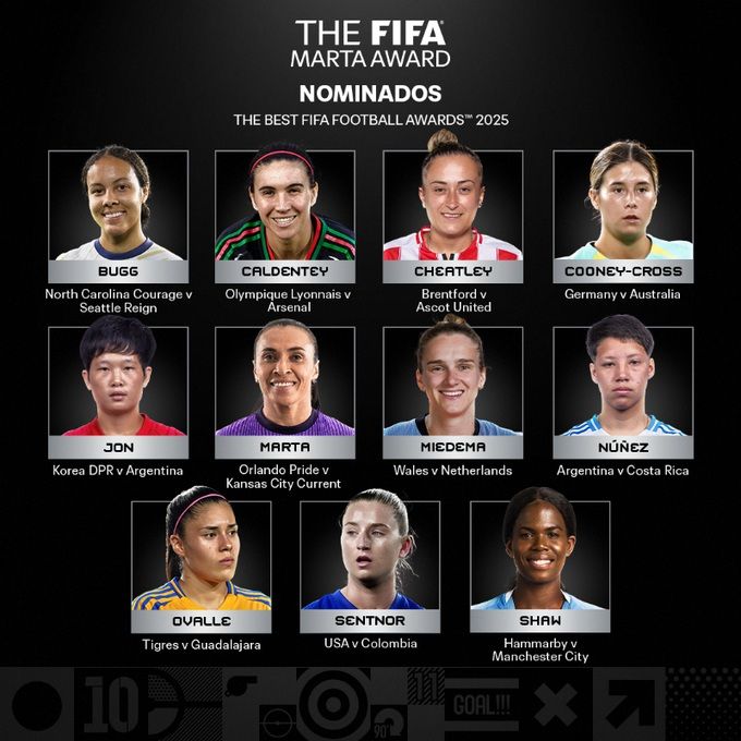 Nominadas Premios Marta