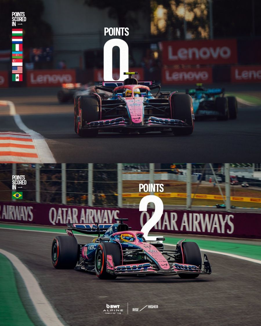 Publicación polémica de Alpine