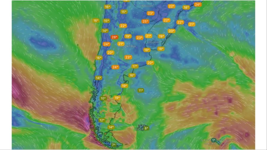 Clima viernes 14 de noviembre