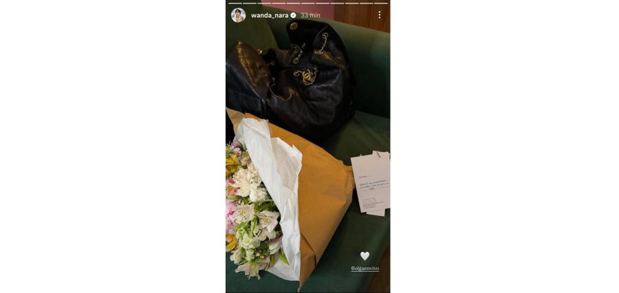 El regalo de Olga a Wanda Nara