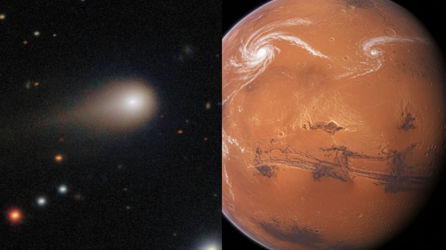  La Agencia Espacial Europea mejoró la trayectoria del cometa 3I/ATLAS con datos de Marte 14112025