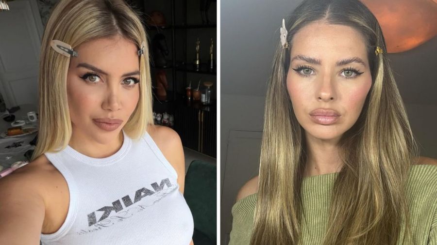 La China Suárez y Wanda Nara
