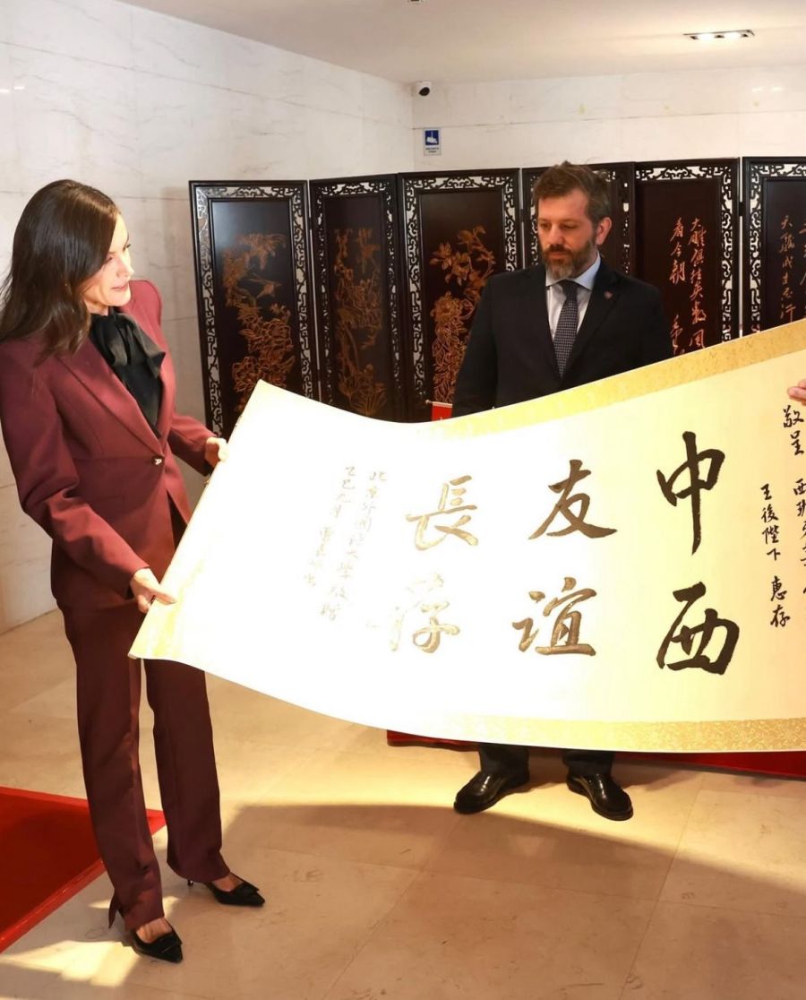 Letizia Ortiz en China