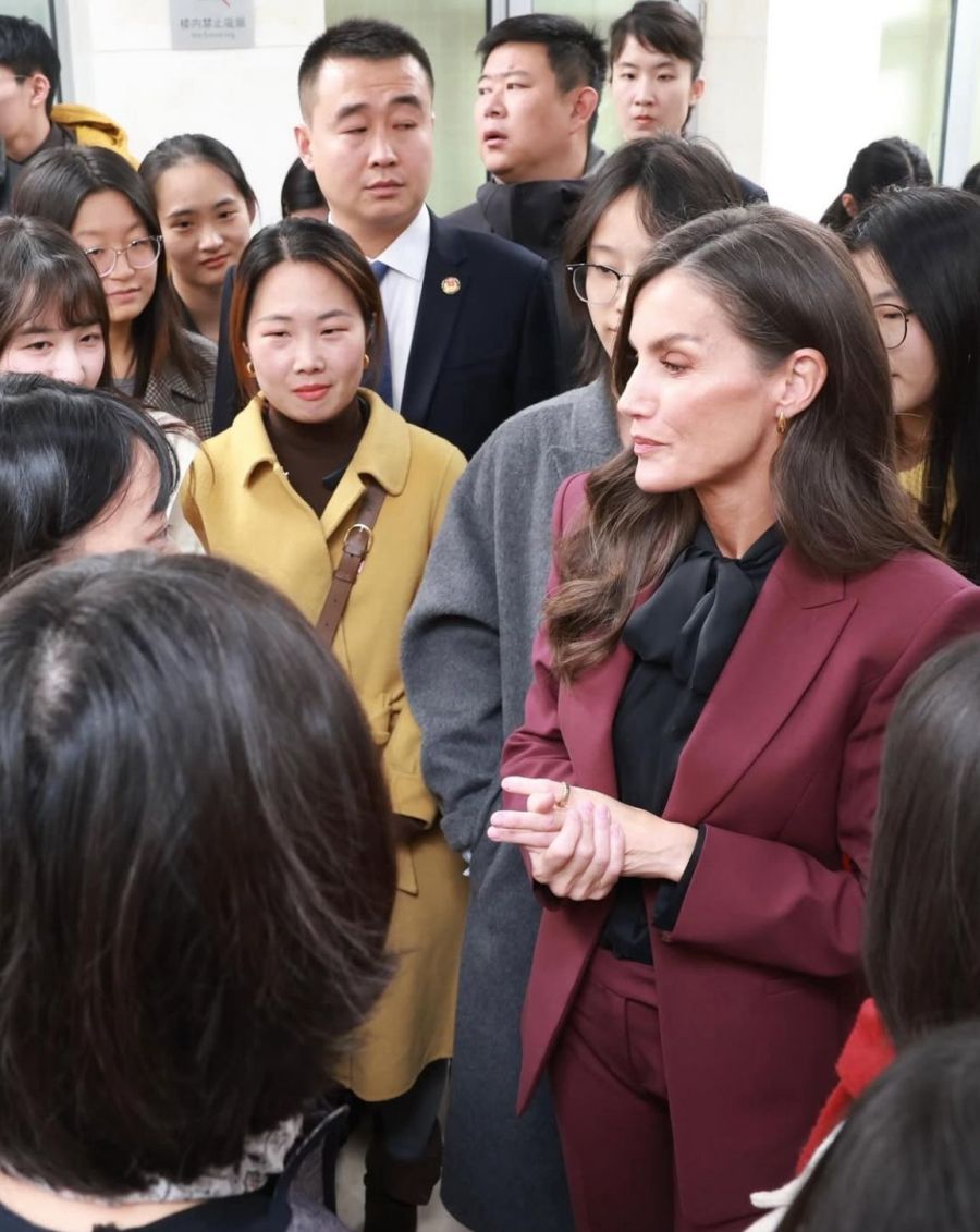 Letizia Ortiz en China