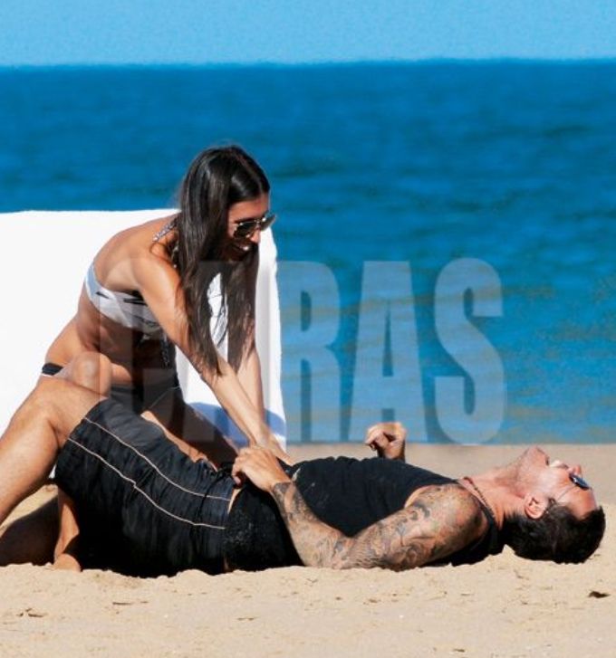 Sol Calabró y Marcelo Tinelli