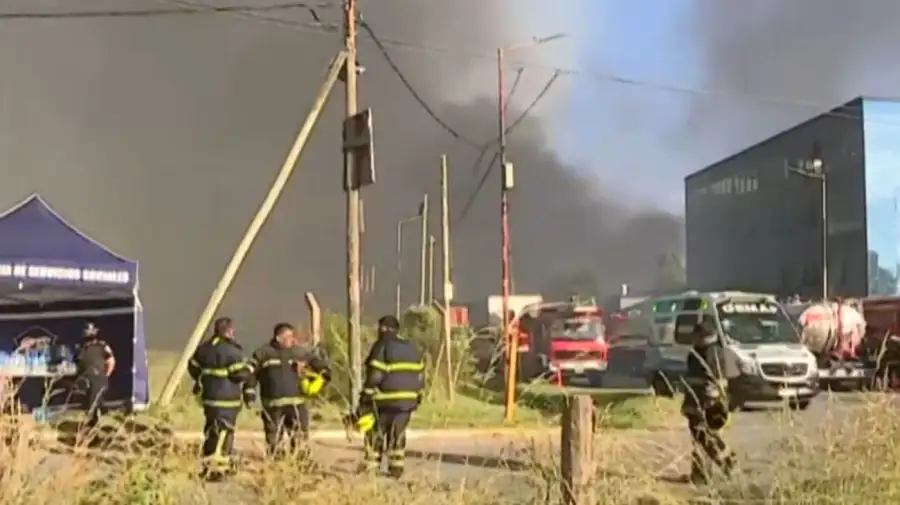 Explosión en Ezeiza