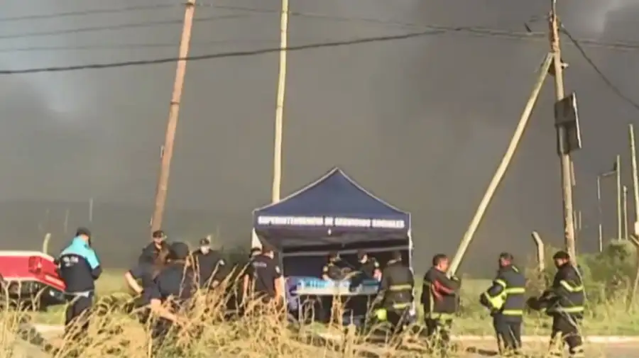 Explosión en Ezeiza