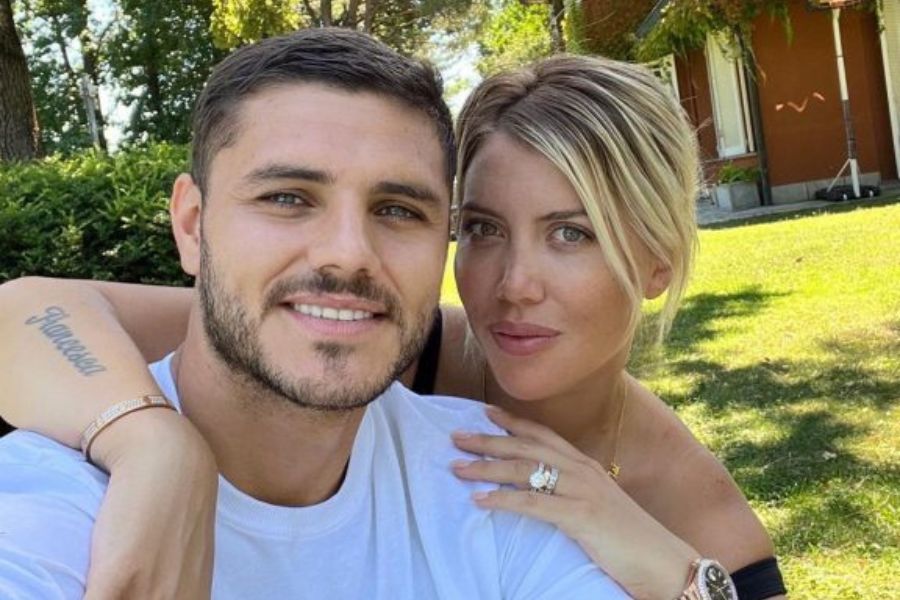Mauro Icardi y Wanda Nara