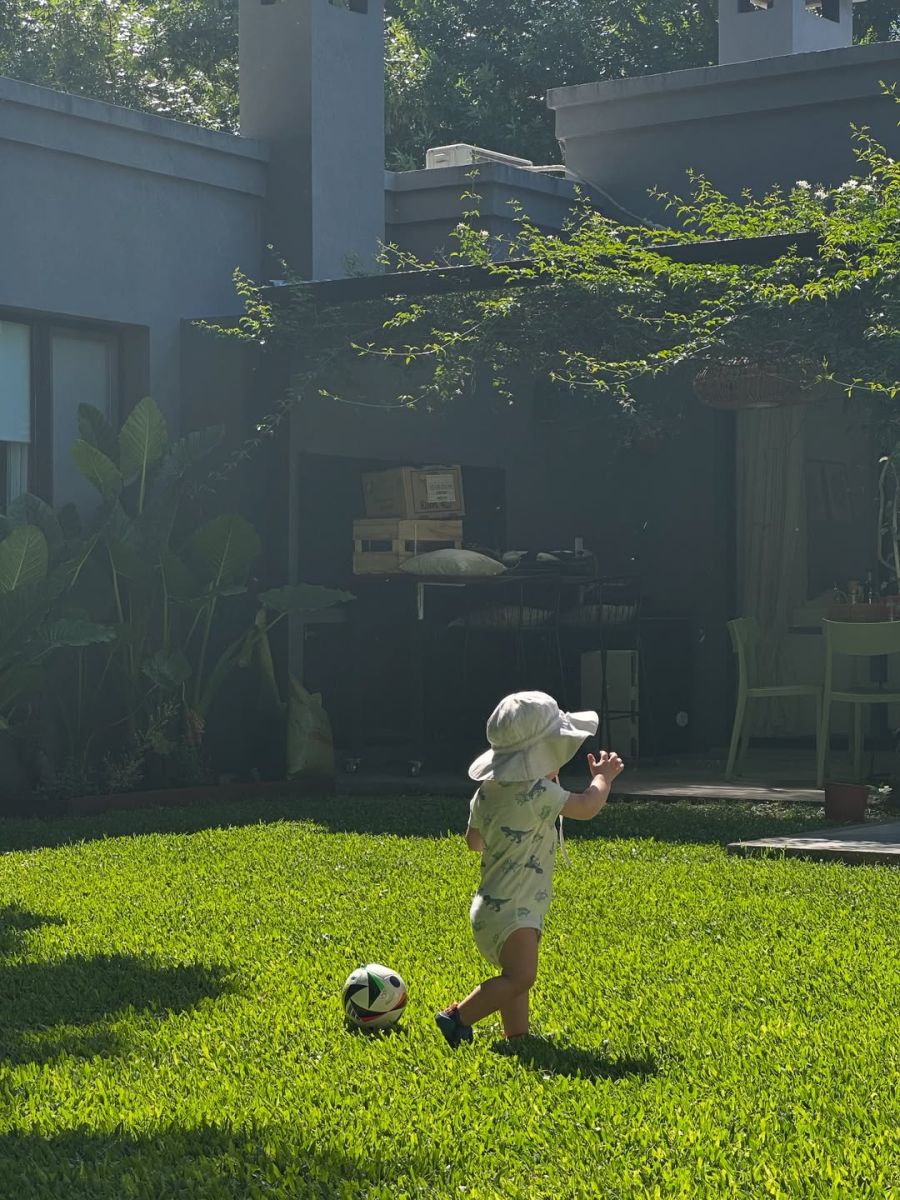 Pino, hijo de Cande Vetrano y Andrés Gil