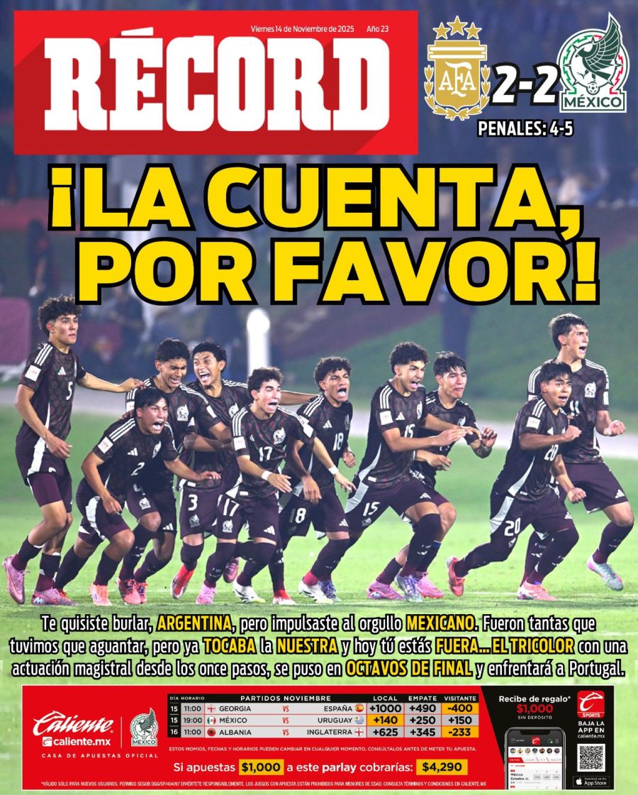 Portada RECORD