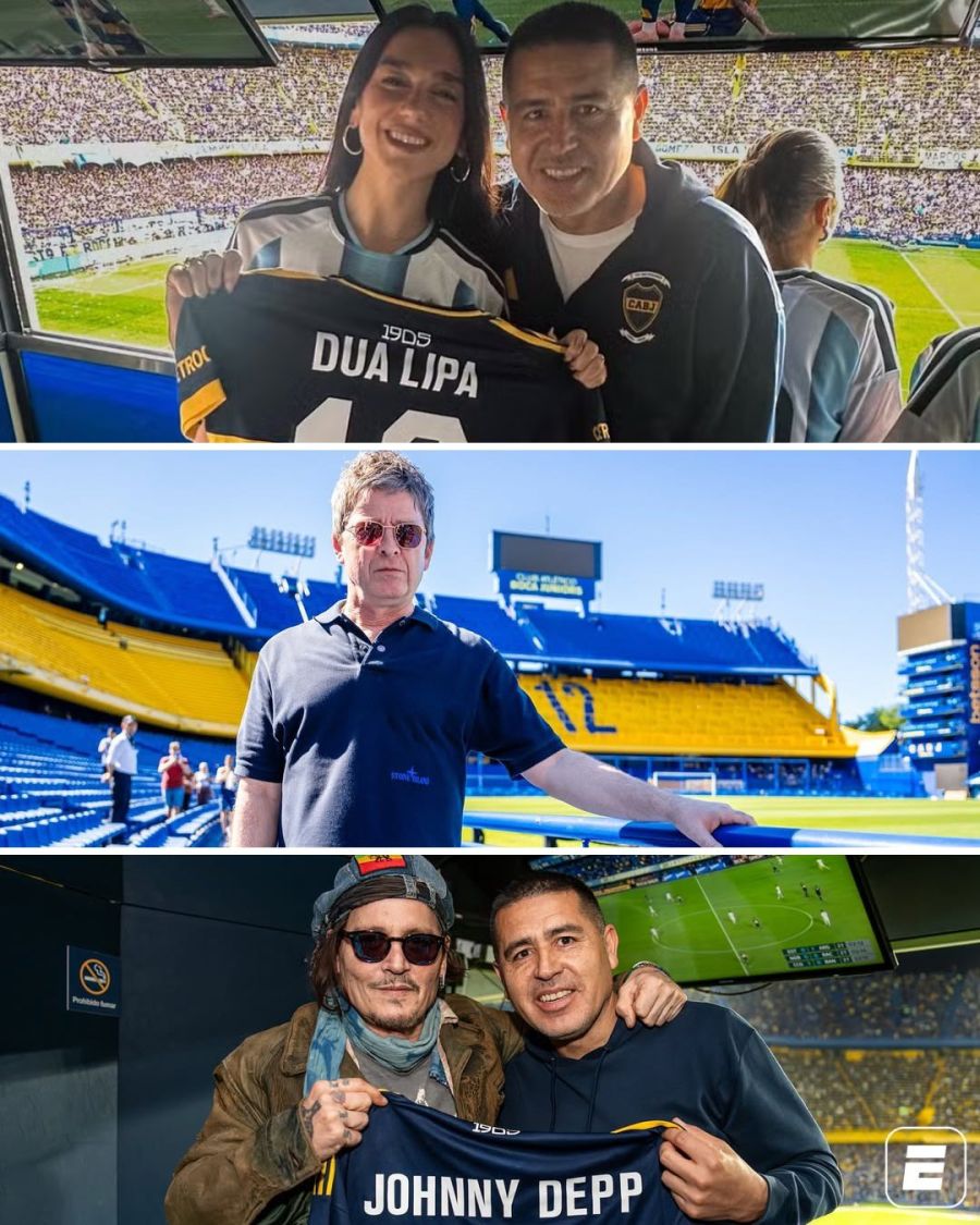 Artista en La Bombonera